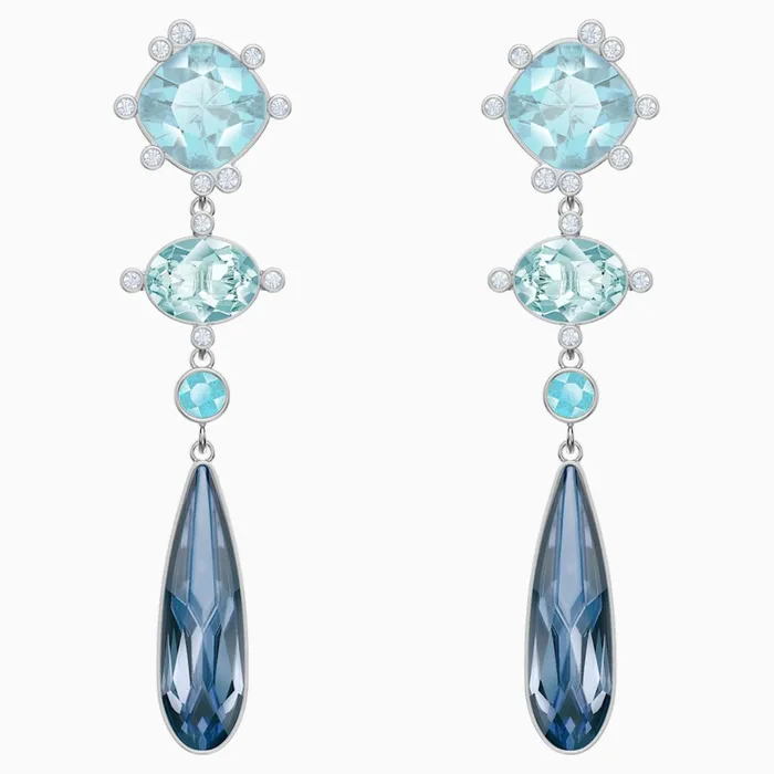 Swarovski Earrings SwarovskiOlive Pierced EarringsBlueOne Size