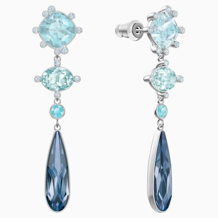 Swarovski Earrings SwarovskiOlive Pierced EarringsBlueOne Size