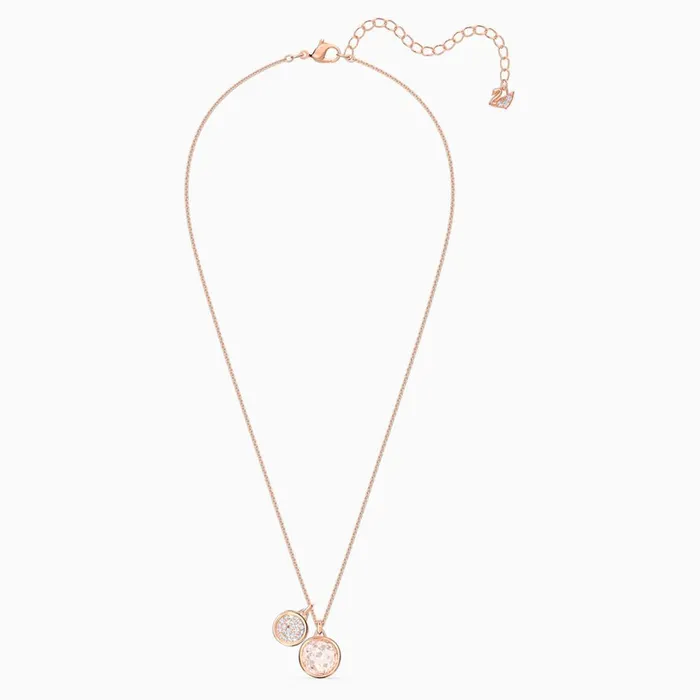 Swarovski Necklaces Swarovski Tahlia Doble Pendant Rose Gold One Size