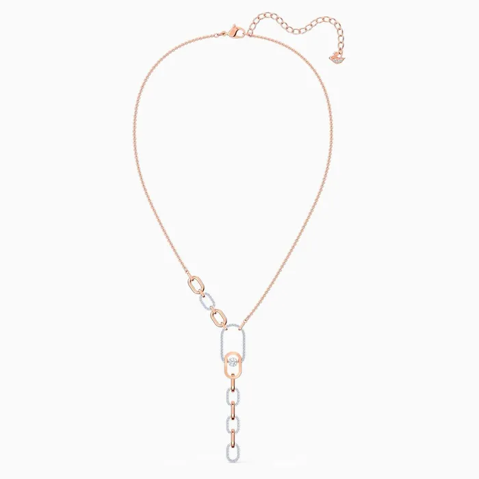 Swarovski Sparkling Dance North Y Necklace White One Size Swarovski Necklaces