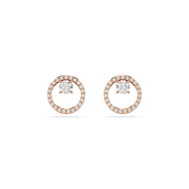 Swarovski Swarovski Constella Stud Earrings Round Cut Earrings