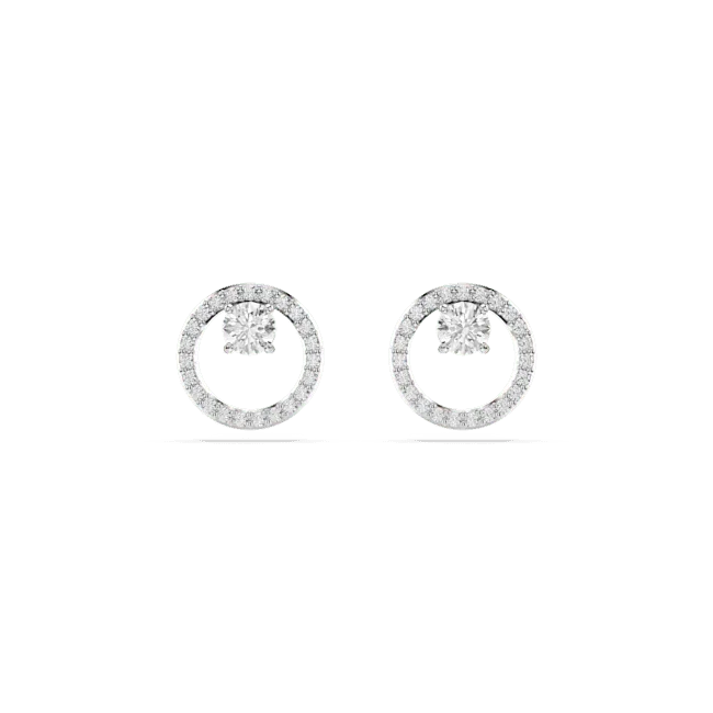 Swarovski Swarovski Constella Stud Earrings Round Cut Earrings