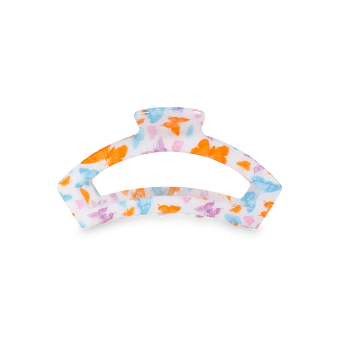 Teleties Rings Tiny Teleties Open Claw Clip Fluttering By