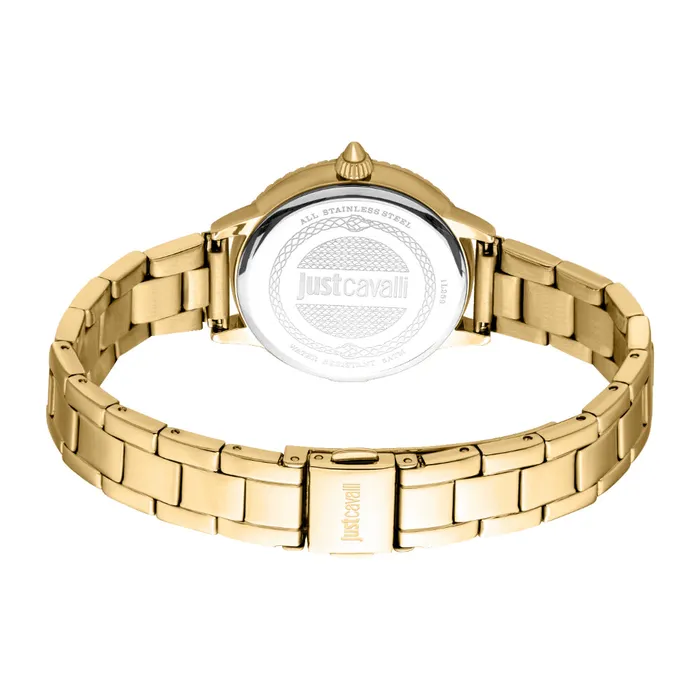 Watches Just Cavalli Just Cavalli Womens Gold Watch with Turquoise Dial
