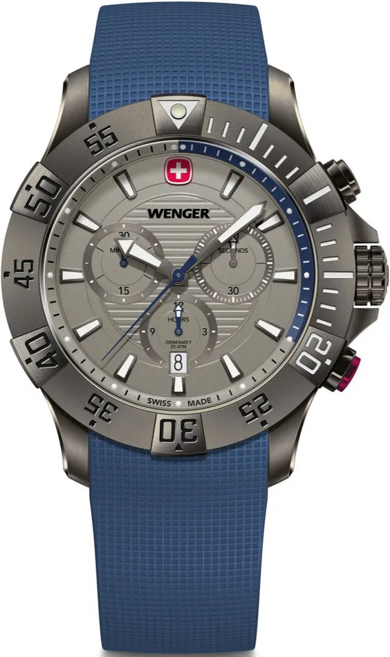 Wenger Seaforce Chrono Gents 43 Quartz Chronograph Watch Wenger Watches