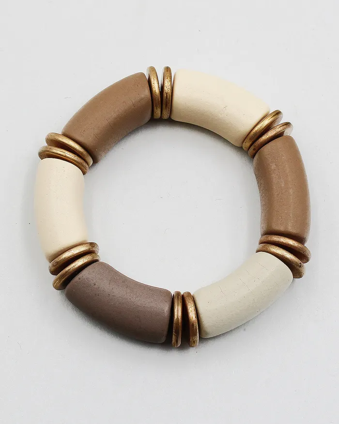 Wooden Stretch Bracelet 111622 Bracelets